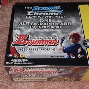 2011 Bowman Baseball Retail Box